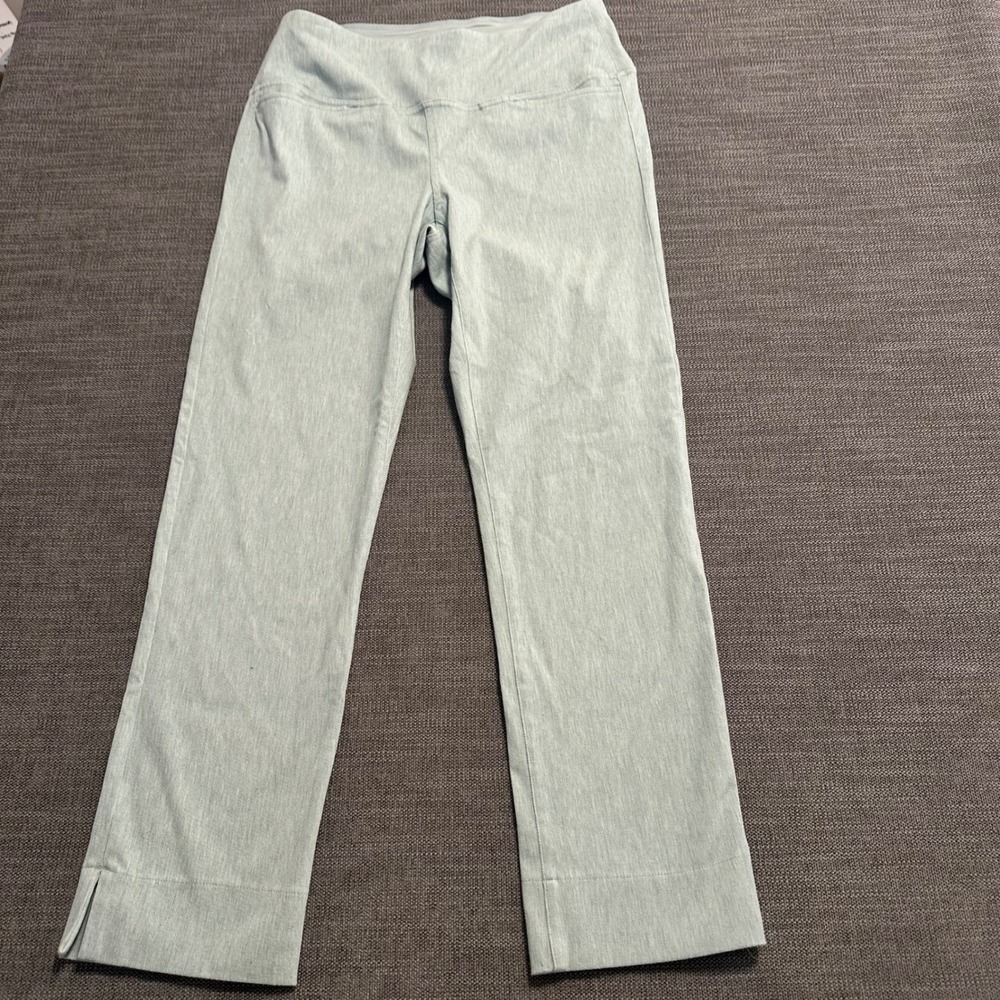 J. Jill Wearever Collection Pants Womens S Green  Heathered Pull On